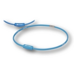 Phiten X30 Sliding Halskette Blau Weiss